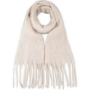 Chunky Scarf Fluffy Warps for Women Apricot
